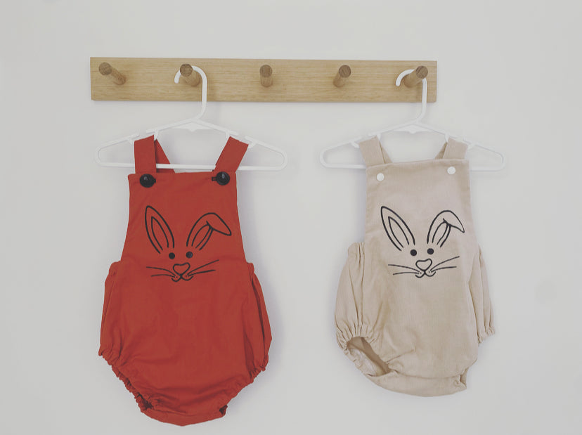 Corduroy Bunny Romper